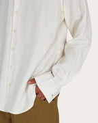 Camicia Bowling in Cupro