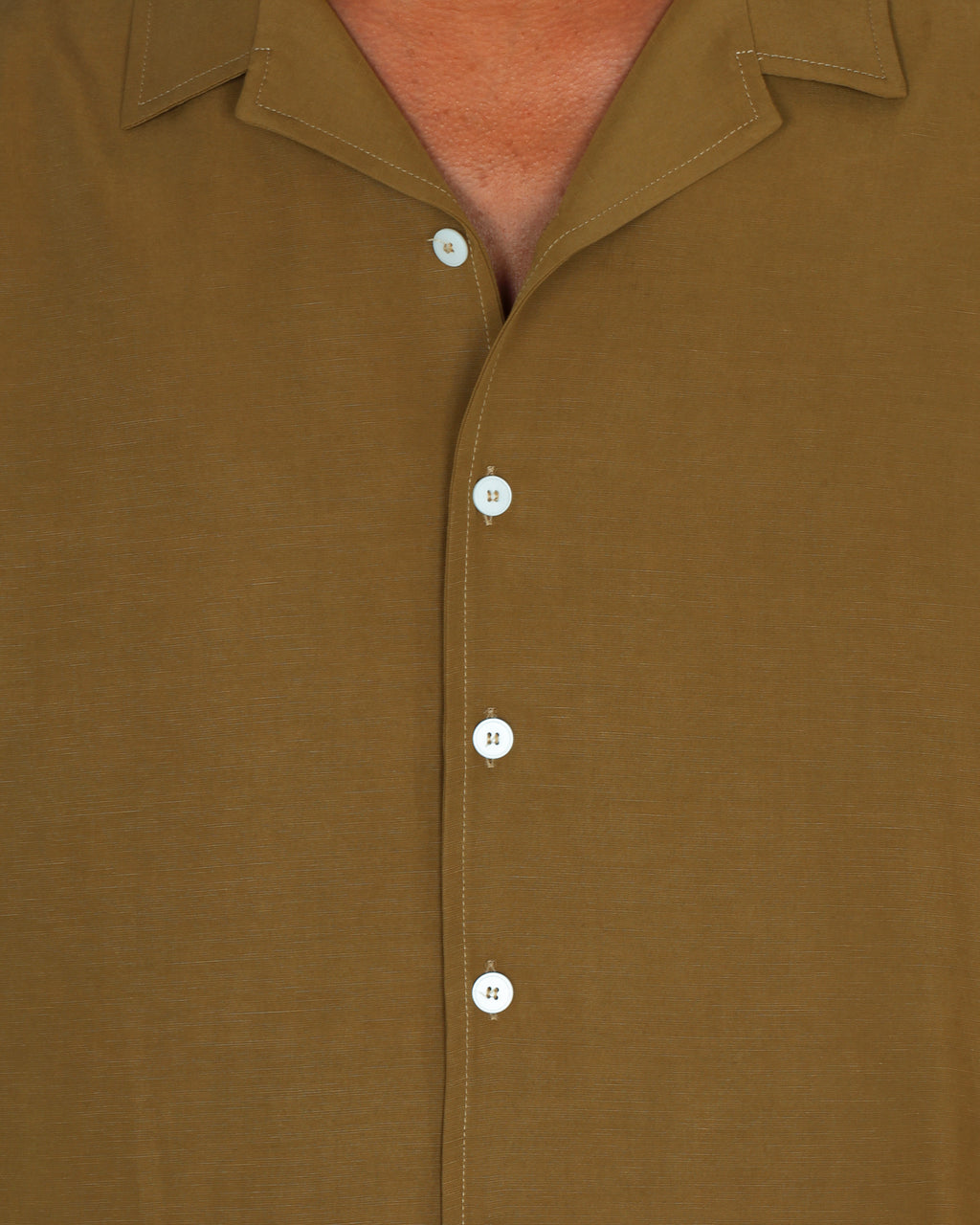 Camicia Bowling in Cupro