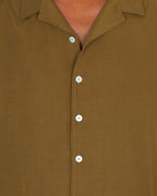 Camicia Bowling in Cupro