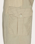 Pantalone Cargo in Seersucker
